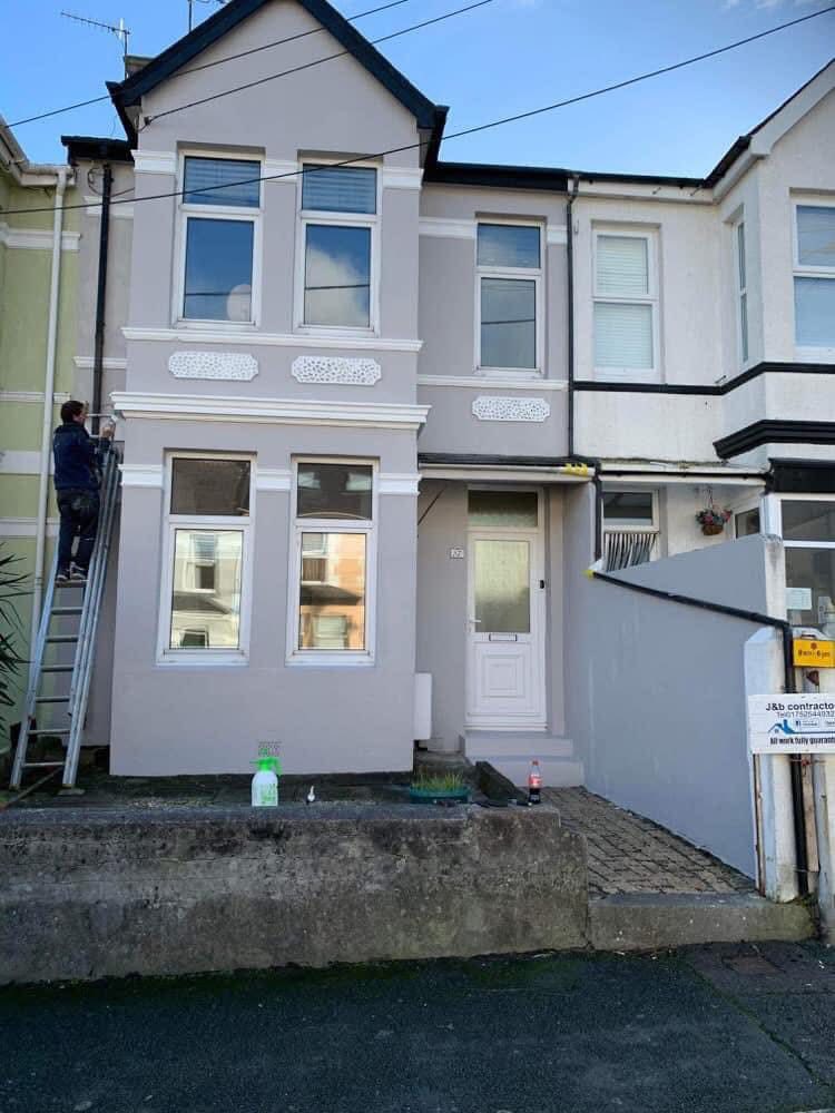 Completed roof replacement project in St Agnes