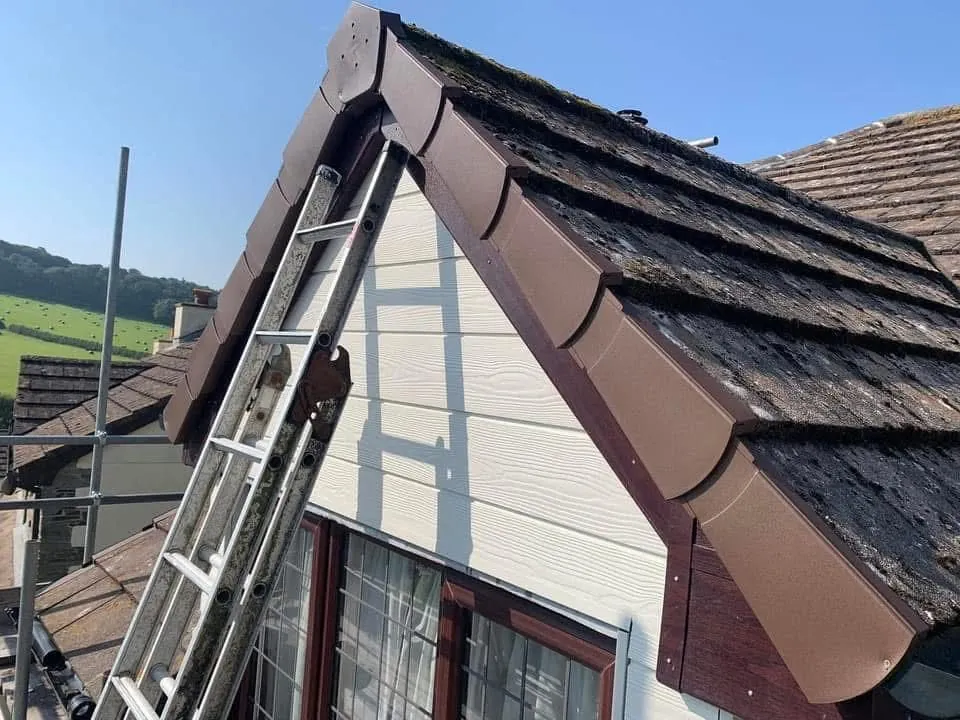New fascias, bargeboards and guttering in St Agnes