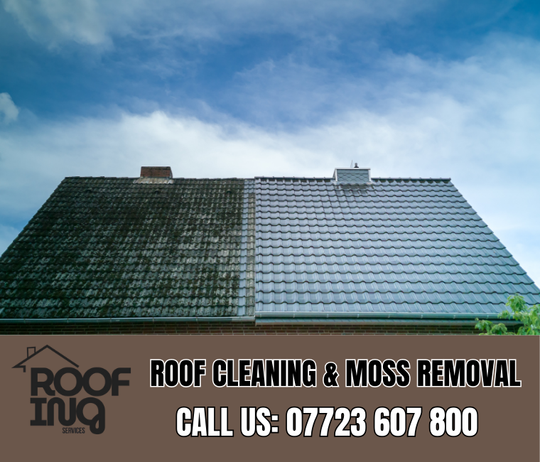 Roof cleaning and moss removal in St Agnes